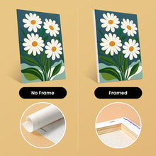 Load image into Gallery viewer, Mini Paint by numbers 15x20cm (6 pieces) - Graphic Flowers