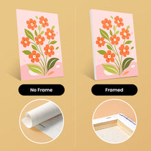 Load image into Gallery viewer, Mini Paint by numbers 15x20cm (6 pieces) - Spring Flowers