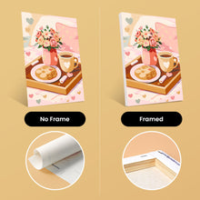 Load image into Gallery viewer, Mini Paint by numbers 15x20cm (6 pieces) - Valentine's Day