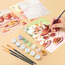 Load image into Gallery viewer, Mini Paint by numbers 15x20cm (6 pieces) - Love Gifts