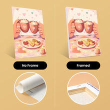 Load image into Gallery viewer, Mini Paint by numbers 15x20cm (6 pieces) - Love Gifts