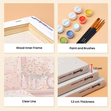 Load image into Gallery viewer, Mini Paint by numbers 15x20cm (6 pieces) - Love Gifts