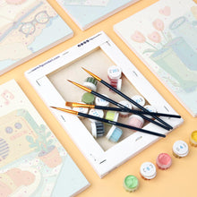 Load image into Gallery viewer, Mini Paint by numbers 15x20cm (6 pieces) - Little Joys