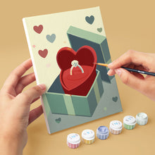 Load image into Gallery viewer, Mini Paint by numbers 15x20cm (6 pieces) - Moments of Joy
