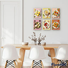 Load image into Gallery viewer, Mini Paint by numbers 15x20cm (6 pieces) - Coffees of the World