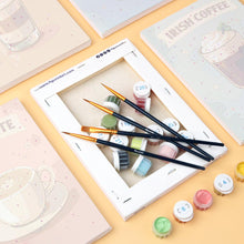 Load image into Gallery viewer, Mini Paint by numbers 15x20cm (6 pieces) - Specialty Coffee