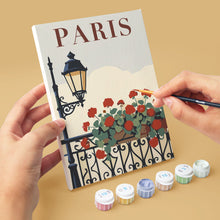Load image into Gallery viewer, Mini Paint by numbers 15x20cm (6 pieces) - Chic France