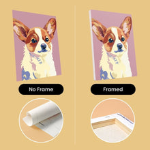 Load image into Gallery viewer, Mini Paint by numbers 15x20cm (6 pieces) - Modern Dog Portraits 2