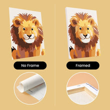 Load image into Gallery viewer, Mini Paint by numbers 15x20cm (6 pieces) - Wildlife Portraits 2