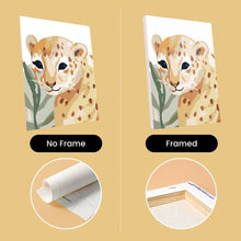 Load image into Gallery viewer, Mini Paint by numbers 15x20cm (6 pieces) - Wildlife Portraits 3