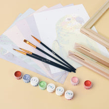 Load image into Gallery viewer, Mini Paint by numbers 15x20cm (6 pieces) - Jungle Melody
