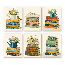 Load image into Gallery viewer, Mini Paint by numbers 15x20cm (6 pieces) - Petals and Pages Figured'Art
