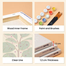 Load image into Gallery viewer, Mini Paint by numbers 15x20cm (6 pieces) - Everyday Plant Pots