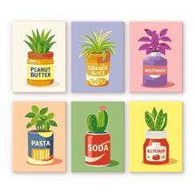 Load image into Gallery viewer, Mini Paint by numbers 15x20cm (6 pieces) - Jar Garden Figured'Art