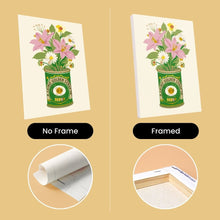 Load image into Gallery viewer, Mini Paint by numbers 15x20cm (6 pieces) - Blooming Bottles