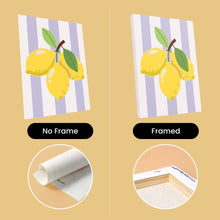 Load image into Gallery viewer, Mini Paint by numbers 15x20cm (6 pieces) - Sunny Fruit Set