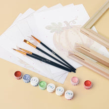 Load image into Gallery viewer, Mini Paint by numbers 15x20cm (6 pieces) - Autumn Hygge