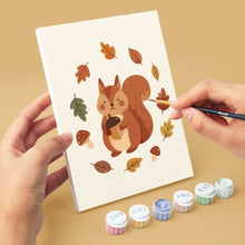 Load image into Gallery viewer, Mini Paint by numbers 15x20cm (6 pieces) - Autumn Harvest