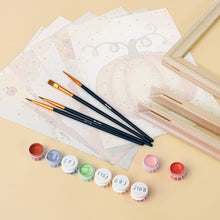 Load image into Gallery viewer, Mini Paint by numbers 15x20cm (6 pieces) - Woodland Autumn