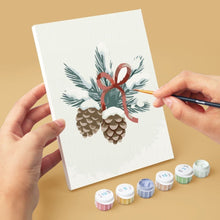 Load image into Gallery viewer, Mini Paint by numbers 15x20cm (6 pieces) - Flower Market 1