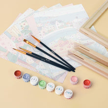 Load image into Gallery viewer, Mini Paint by numbers 15x20cm (6 pieces) - Café Delights