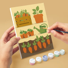 Load image into Gallery viewer, Mini Paint by numbers 15x20cm (6 pieces) - Nature Escape