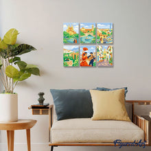 Load image into Gallery viewer, Mini Paint by numbers 15x20cm (6 pieces) - European Landmarks