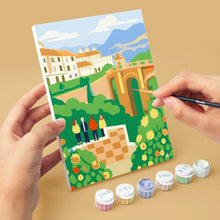 Load image into Gallery viewer, Mini Paint by numbers 15x20cm (6 pieces) - European Landmarks