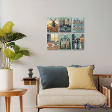 Load image into Gallery viewer, Mini Paint by numbers 15x20cm (6 pieces) - Dutch Traditions