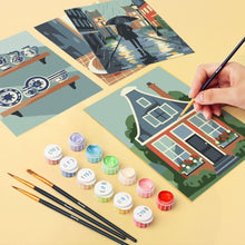 Load image into Gallery viewer, Mini Paint by numbers 15x20cm (6 pieces) - Dutch Traditions
