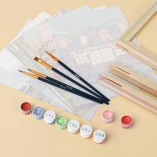 Load image into Gallery viewer, Mini Paint by numbers 15x20cm (6 pieces) - Zen Landscapes