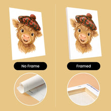 Load image into Gallery viewer, Mini Paint by numbers 15x20cm (6 pieces) - Little Moo Friends