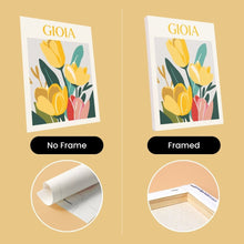 Load image into Gallery viewer, Mini Paint by numbers 15x20cm (6 pieces) - Blooming Emotions 4