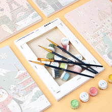 Load image into Gallery viewer, Mini Paint by numbers 15x20cm (6 pieces) - Holiday Destinations