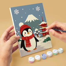 Load image into Gallery viewer, Mini Paint by numbers 15x20cm (6 pieces) - Holiday Destinations