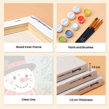 Load image into Gallery viewer, Mini Paint by numbers 15x20cm (6 pieces) - Holiday Destinations