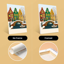 Load image into Gallery viewer, Mini Paint by numbers 15x20cm (6 pieces) - Christmas in Europe