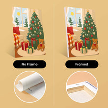 Load image into Gallery viewer, Mini Paint by numbers 15x20cm (6 pieces) - Christmas Memories