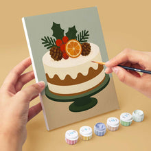 Load image into Gallery viewer, Mini Paint by numbers 15x20cm (6 pieces) - Christmas Sweets