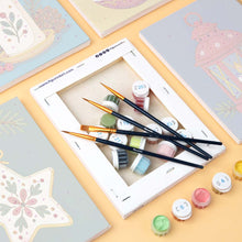 Load image into Gallery viewer, Mini Paint by numbers 15x20cm (6 pieces) - Christmas Traditions