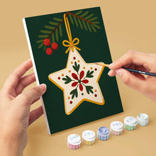 Load image into Gallery viewer, Mini Paint by numbers 15x20cm (6 pieces) - Christmas Traditions