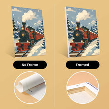 Load image into Gallery viewer, Mini Paint by numbers 15x20cm (6 pieces) - Christmas Storybook