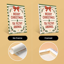 Load image into Gallery viewer, Mini Paint by numbers 15x20cm (6 pieces) - Merry Christmas Wishes