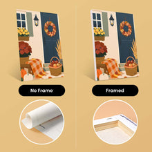 Load image into Gallery viewer, Mini Paint by numbers 15x20cm (6 pieces) - Welcome Home Autumn