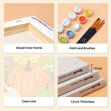 Load image into Gallery viewer, Mini Paint by numbers 15x20cm (6 pieces) - Harvest Market Days