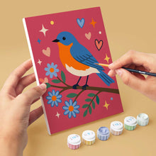 Load image into Gallery viewer, Mini Paint by numbers 15x20cm (6 pieces) - Bloom and Birdsong