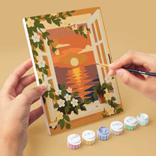 Load image into Gallery viewer, Mini Paint by numbers 15x20cm (6 pieces) - Ocean View Windows