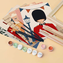 Load image into Gallery viewer, Mini Paint by numbers 15x20cm (6 pieces) - London Postcards