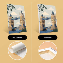 Load image into Gallery viewer, Mini Paint by numbers 15x20cm (6 pieces) - London Postcards