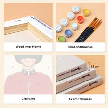 Load image into Gallery viewer, Mini Paint by numbers 15x20cm (6 pieces) - London Postcards
